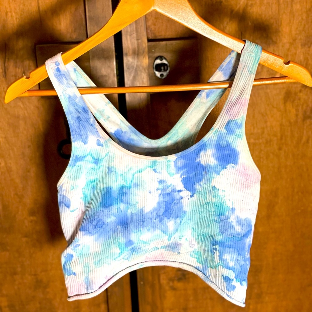 tie dyed bra from spiritual gangster
